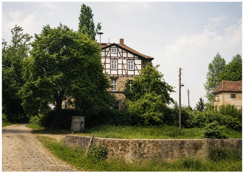 Das Gutshaus 1978